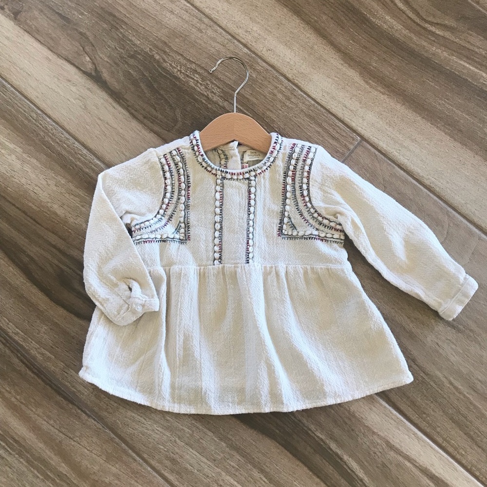 Girls Zara Peasants blouse